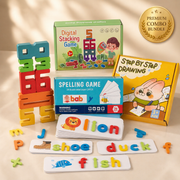 3-in-1 Early Learning & Creativity Toy Combo Bundle — media 1