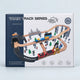 Motorized Wooden Train Track Set - media 1