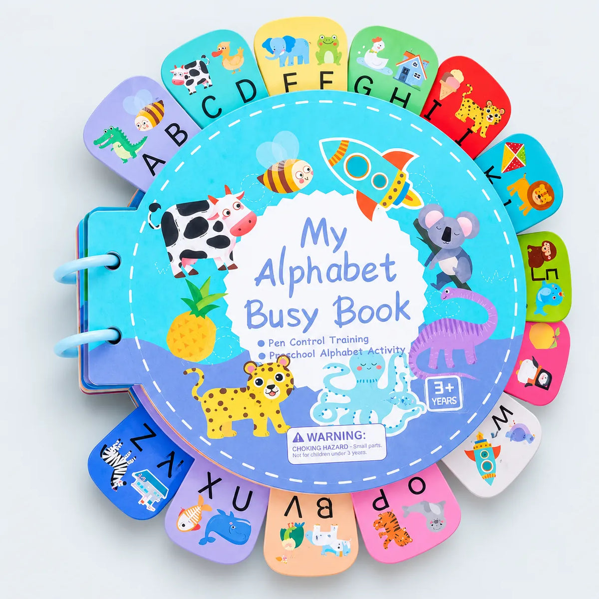 My Alphabet Busy Book included in the Little Hands bundle