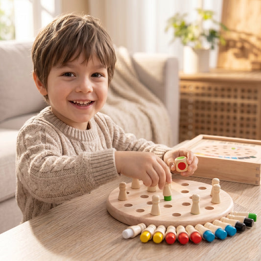 3-in-1 Wooden Learning Toy Combo Bundle for Kids